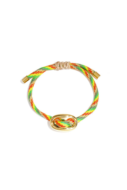 Armband met knop detail