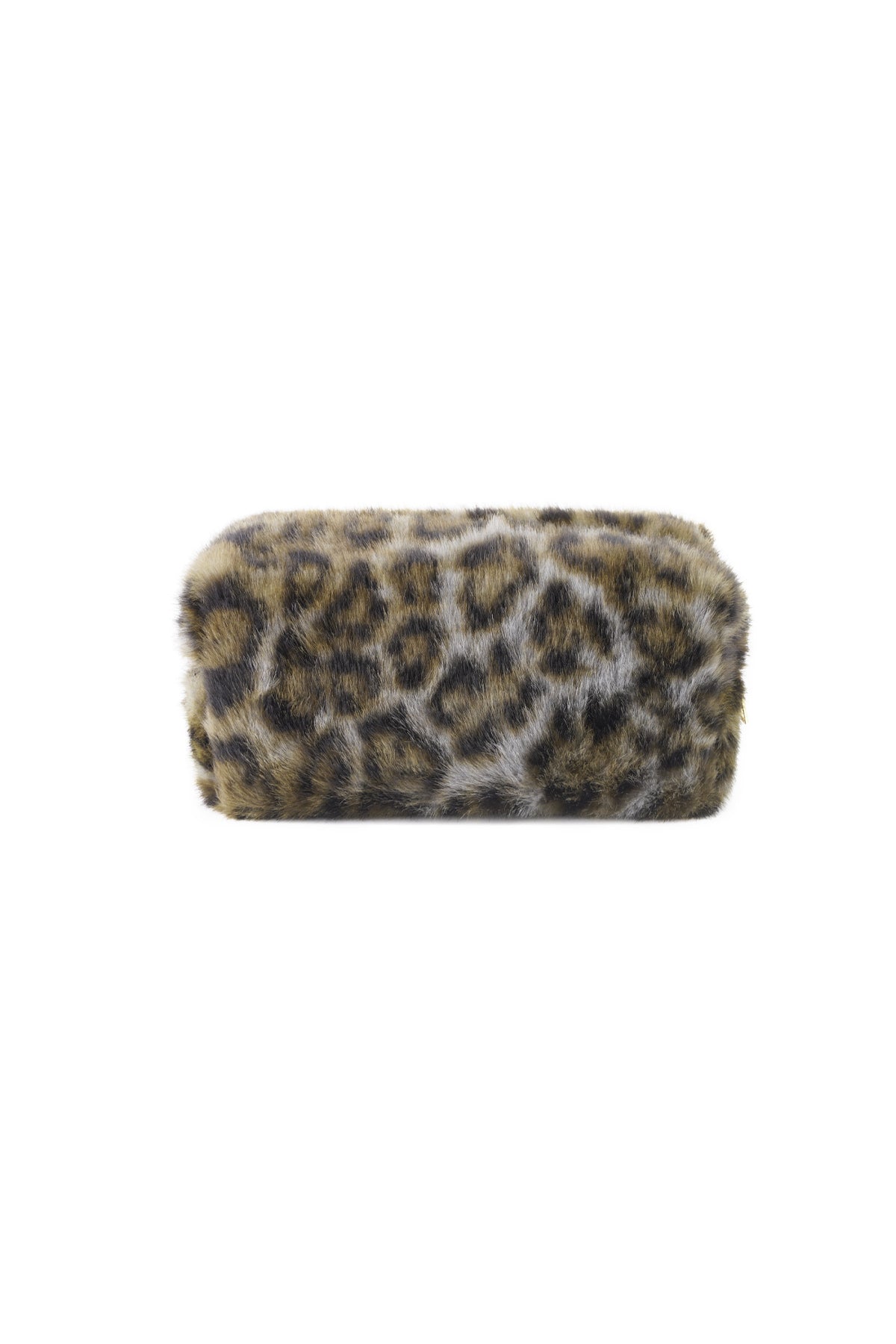 Zachte luipaard make-up tas