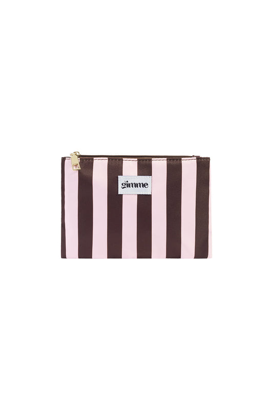 Gimme Simple Series Casual Stripe Makeup Bag