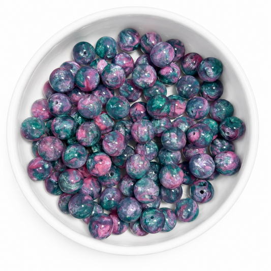 Cosmic Spark Kralen 16mm – Mermaid Dream