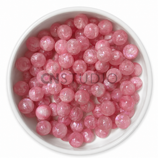 Crystal Glow Kralen 16mm – Candy Pink