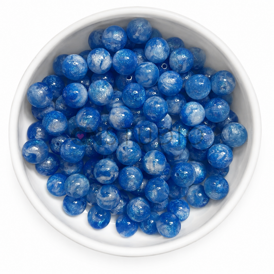 Crystal Glow Kralen 16mm – Ocean Blue