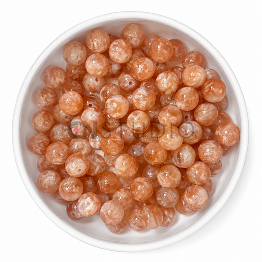 Crystal Glow Kralen 16mm – Peach Glow
