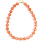 Kralenketting met goude kraaltjes 13.5mm