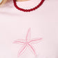 Ketting met medium kralen-10mm