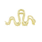 Elegant Silver & Gold Alloy Hair Clips