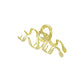 Elegant Silver & Gold Alloy Hair Clips