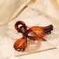 Stylish Brown Hair Clip for Effortless Elegance