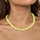 Ketting met medium kralen-10mm