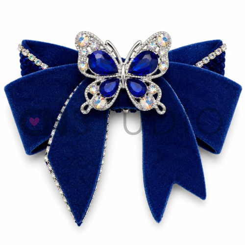 Suikerstrik Beadable Blauw Strass