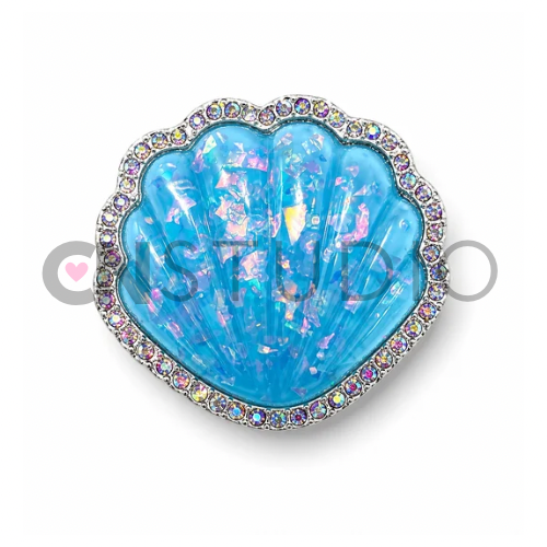 Schelp Glitter Topper