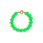 Armband met medium kralen en frontsluiting-12mm