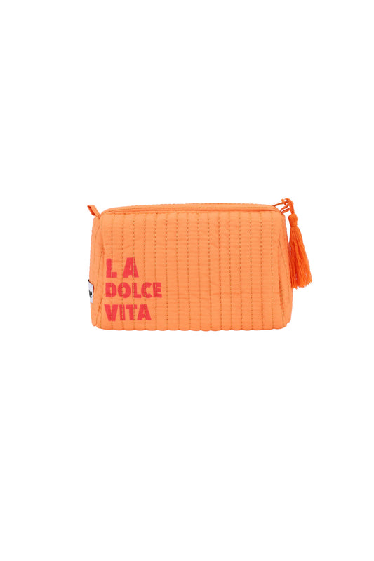 Chic Daily Letter Makeup Bag for Women