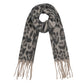 Sjaal met panterprint