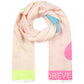 Colorful Print sjaal - multi