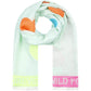 Colorful Print sjaal - multi