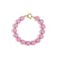 Armband met medium kralen en frontsluiting-12mm