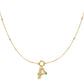 Elegant 14K Gold Plated Pendant Necklace for Women