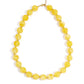 Kralenketting met goude kraaltjes 13.5mm
