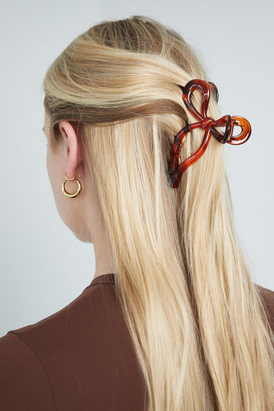 Stylish Brown Hair Clip for Effortless Elegance