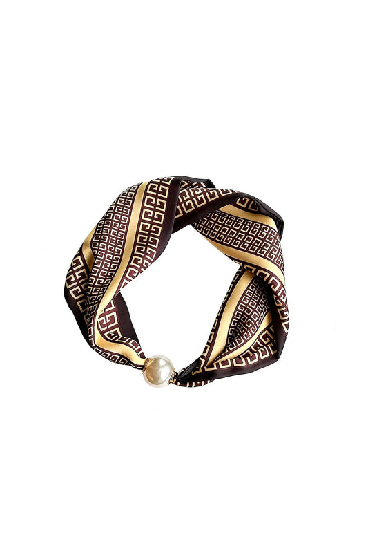 Elegant Brown Summer Scarf for Stylish Outfits