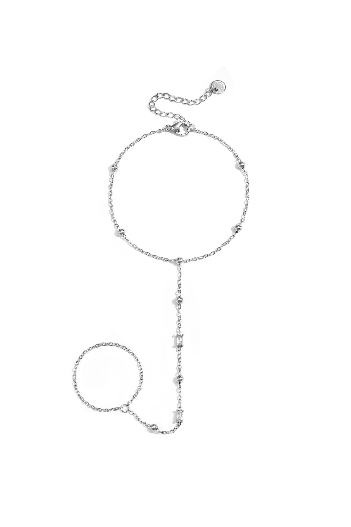 Elegant Geometric Hand Chain - All Fit, Daily Wear