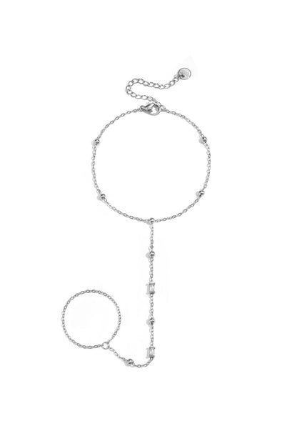 Elegant Geometric Hand Chain - All Fit, Daily Wear