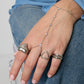 Elegant Rhinestone Hand Chain - All Fit, Daily Wear