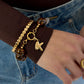 Acryl kralen armbanden luipaardprint casual dagelijks eenvoudig serie dames sieraden-16mm