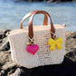 Charming Bow Knot Bag Charms for Spring