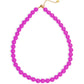 Ketting met medium kralen-10mm