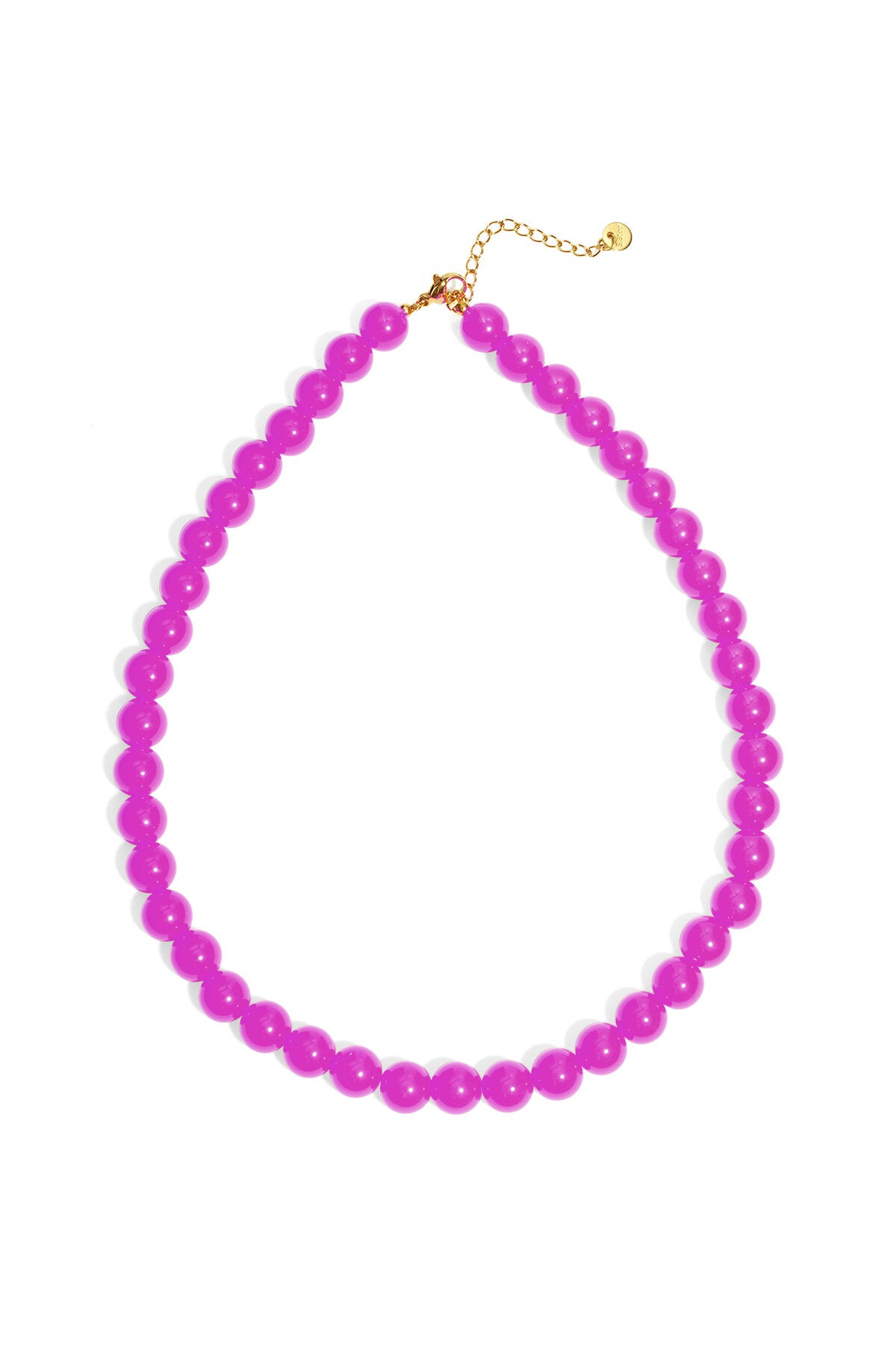 Ketting met medium kralen-10mm