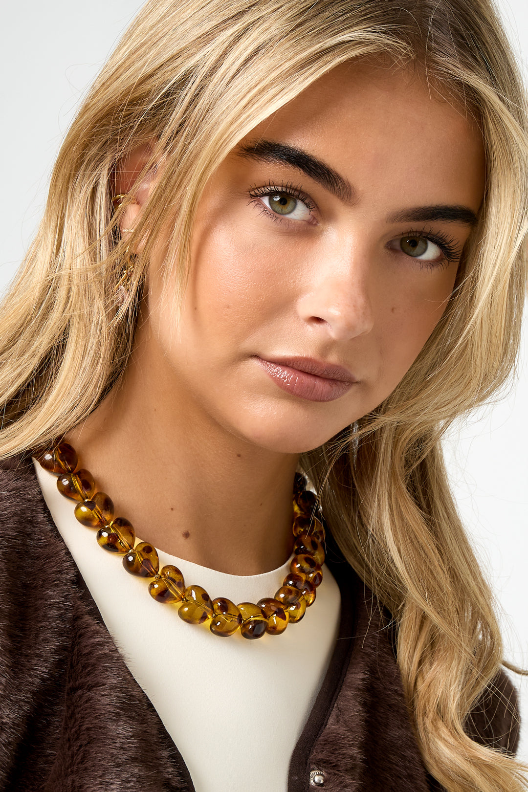 Luipaardprint ketting