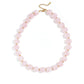 Kralenketting met goude kraaltjes 13.5mm