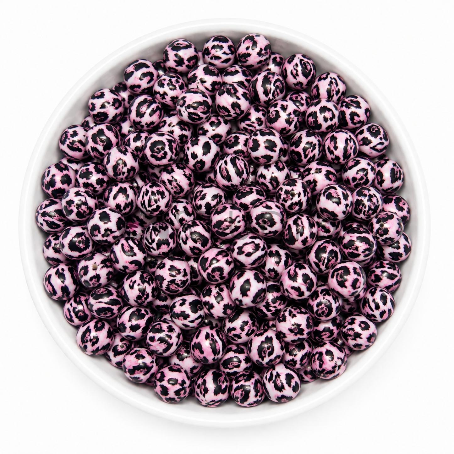 Siliconen Kraal 15 mm | Pink Panter