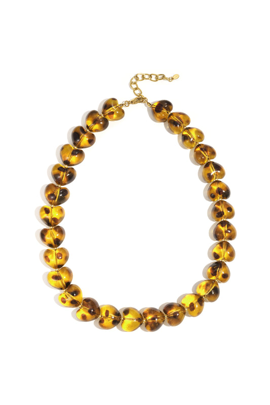 Luipaardprint ketting