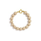 Armband met medium kralen en frontsluiting-12mm