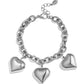 Elegant Heart Charm Bracelet for Everyday Wear