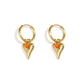 Elegant Heart-Shaped Drop Earrings for Spring/Summer