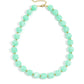 Kralenketting met goude kraaltjes 13.5mm