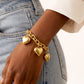 Elegant Heart Charm Bracelet for Everyday Wear