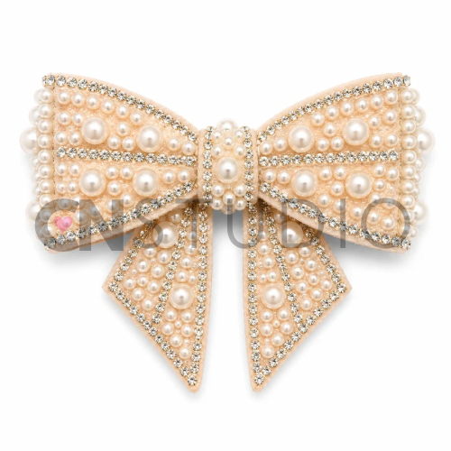 Beadable Strikje Champagne