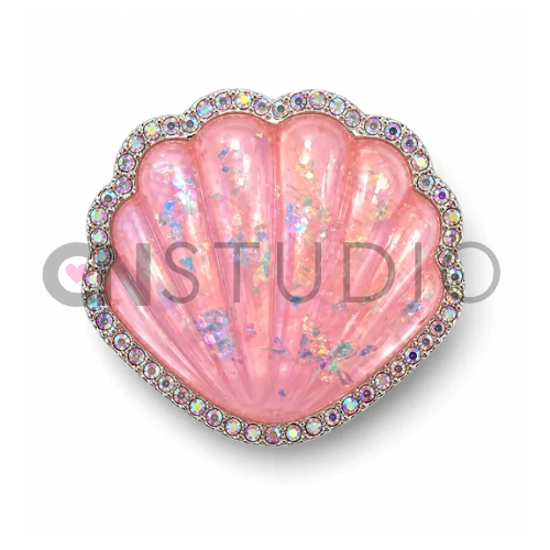 Schelp Glitter Topper