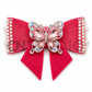 Beadable Strikje Fuchsia