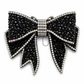 Suikerstrik Beadable Zwart Fluweel met Vlinder