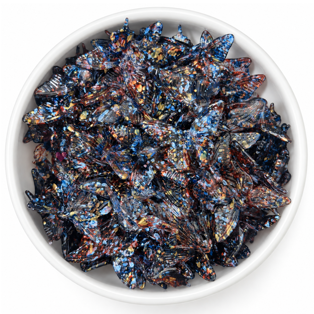 Splash vlinder blauw