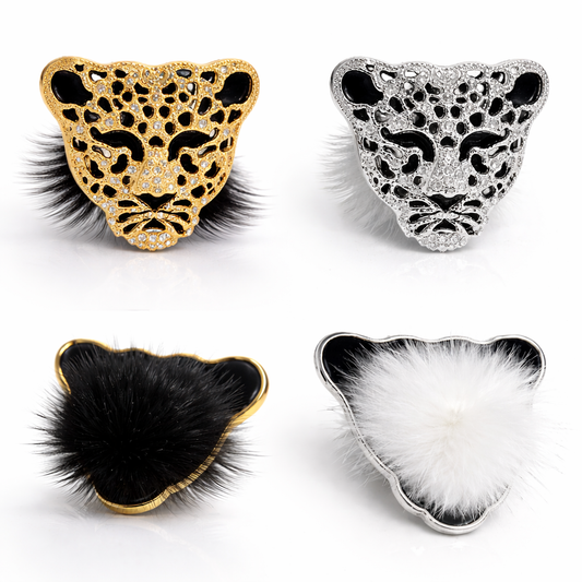 Fancy topper - Luxe Luipaard Kop