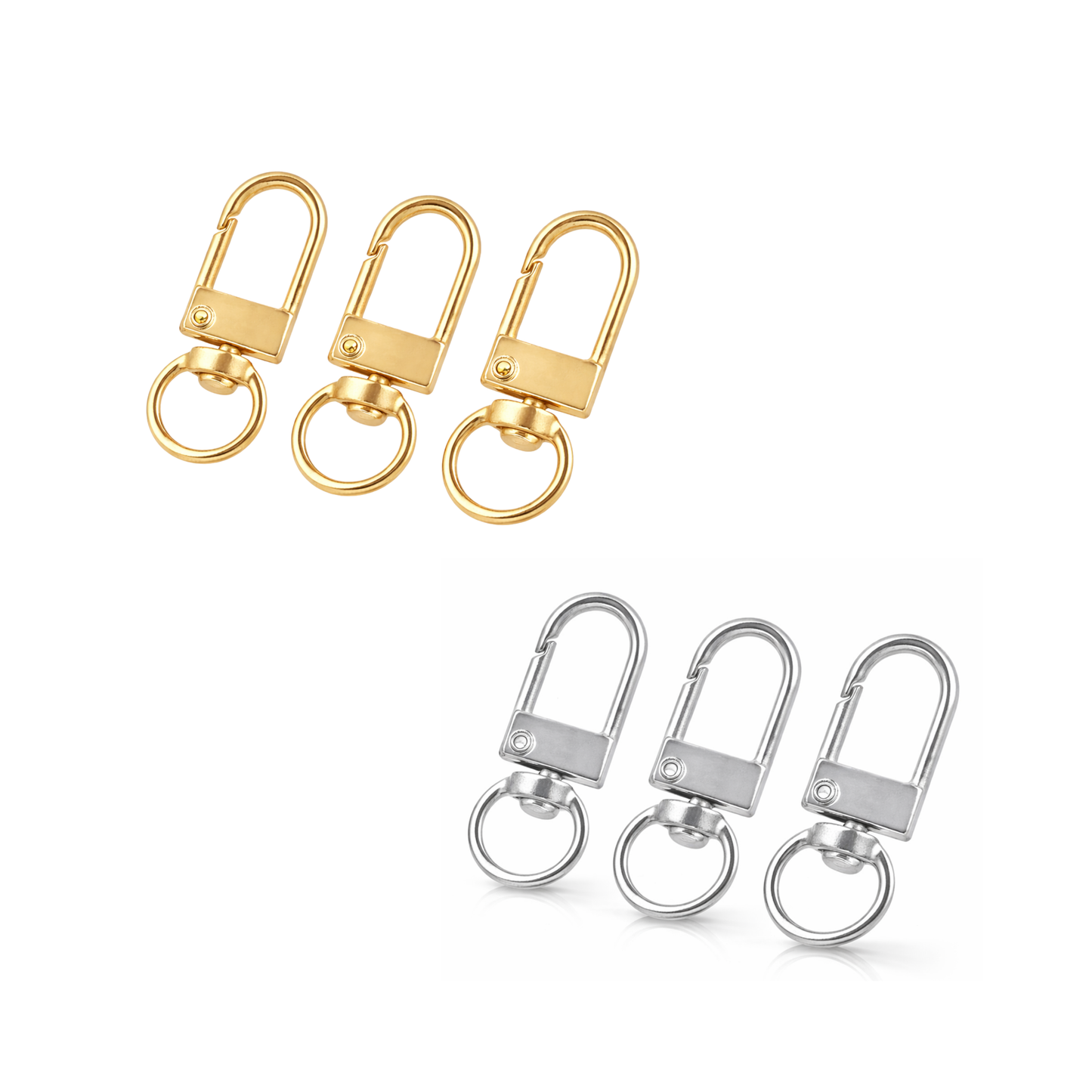 Metalen Karabijnhaak Sluiting – Telefoonkoord & Sleutelhanger DIY