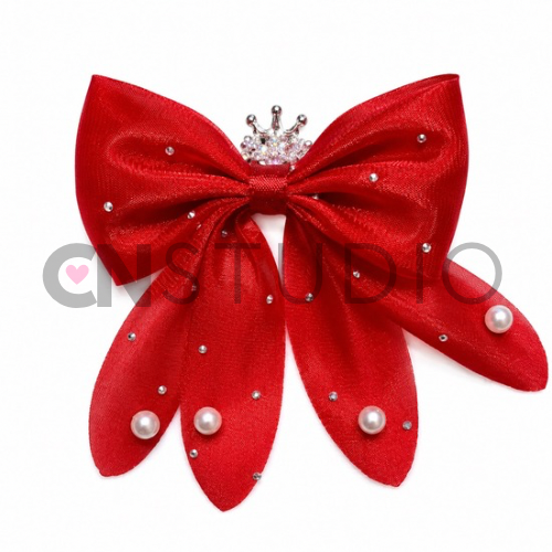 Prinses strik rood