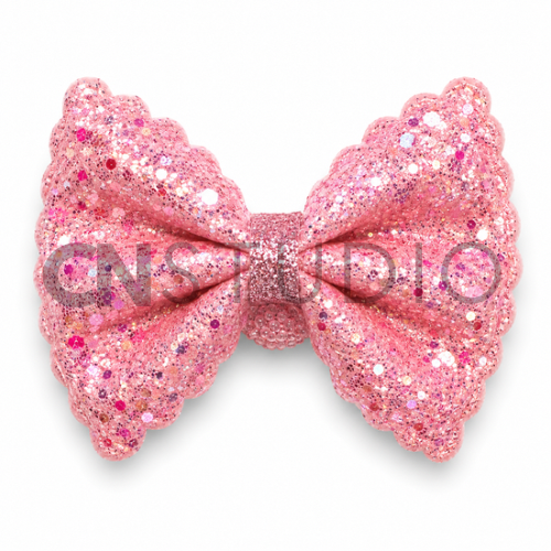 Glitter Strik Fuchsia